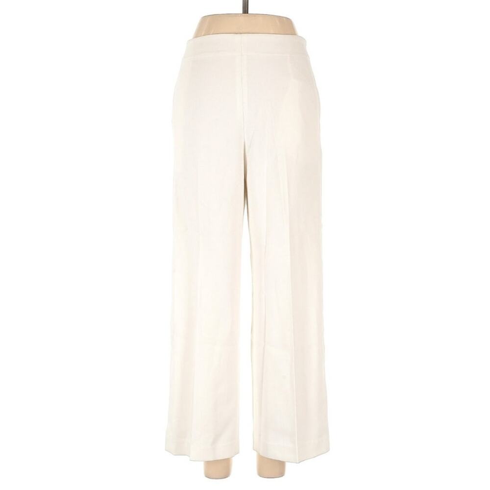 $595 Rachel Comey Wide Leg Mid-Rise Ivory Pants - 4